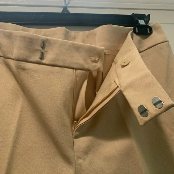 NWT, Dana Buchman, size 14 straight leg khaki pants - Picture 6 of 9